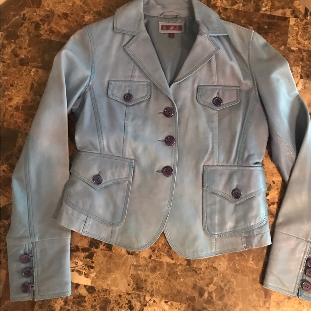 Vintage leather jacket